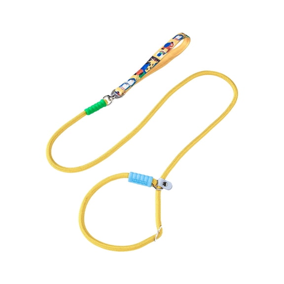 Dog Leash For Small Medium Dogs Reflective Nylon Pet Outdoor Walking Training Adjustable Lightweight Control Dog Leash Reflective Light Thick Retractable Dog Leash Umbrella Leash for Dogs Walking Dog