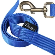 Dog Leash Strong and Durable 4 FT Leash with Easy to Use Collar Hook,3/4 Inch Wide for Small Dogs and Puppy Blue