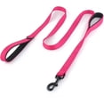 thumbnail image 1 of Dog Leash - Traffic Padded Two Handle - Heavy Duty - Double Handles Lead for Control Safety Training - Leashes for Large Dogs or Medium Dogs - Dual Handles Leads - 180cm, 1 of 5