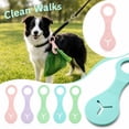 thumbnail image 1 of Dog Leash with Poop Bag Holder,Silicone Dog Poop Bag Dispenser for Leash,Pet Walking Accessories for Dog Owners,1 Pack, 1 of 7