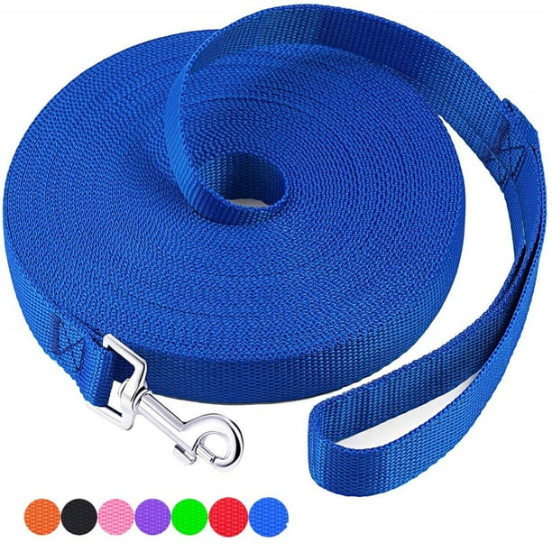 Dog Leashes for Small Medium Large Dogs Training 15ft 20ft 30feet 50foot Long Dog Leads for Dog Training Tie Out Play Camping Walmart Business Supplies