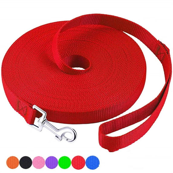 Dog Leashes for Small Medium Large Dogs Training-15ft 20ft 30feet 50foot Long Dog Leads for Dog Training,Tie Out,Play,Camping