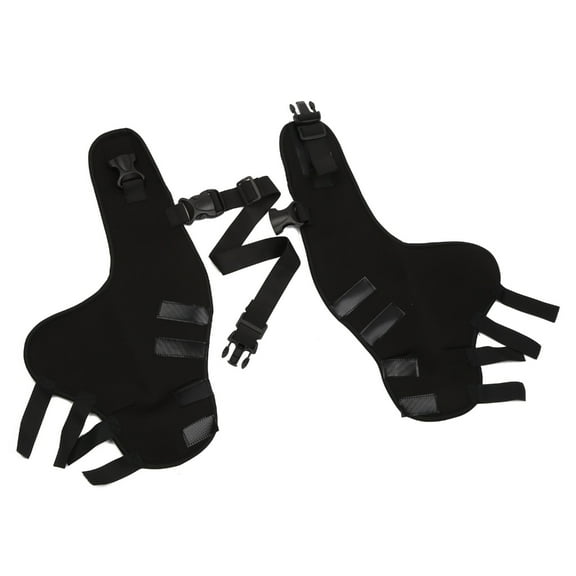 Dog Leg Brace for Small to Large Dog Rear Support with Adjustable Sticky Straps