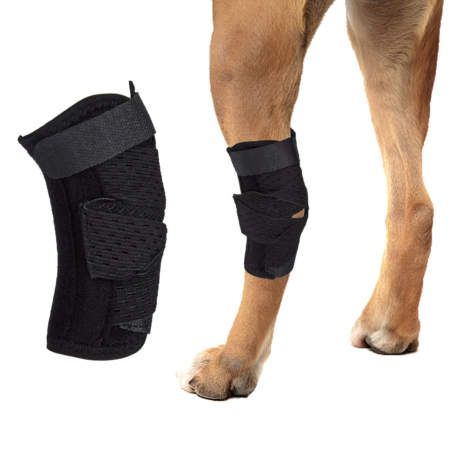 Dog Leg Braces For Back Legs Safety Straps With Metal Strips Joint ...