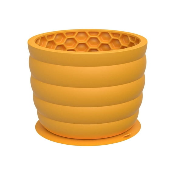 Dog Lick Bowl Anxiety Slow Feeder Dog Lick Mat Proof Dog Water Bowl Large Dog Food And Water Bowls Dogs Food Bowl for Big Dogs Puppy Feeder Dog Bowl Set No Spill Water Bowl for Dogs for Car