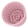 thumbnail image 1 of Dog Lick Bowl Freezable with Suction Cups for Large Dogs Freezer, Anti Lick Mat Anxiety Relieftr Eat Dispenser for Dogs, for Small Medium & Large Breed Dogs, Orange, 1 of 5