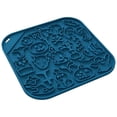 thumbnail image 1 of Dog Lick Mat with Suction Cups, 7.8 in Food - Grade Silicone Slow Feeder Pad for Dogs and Cats, Bathing Grooming Treat Distraction, 1 of 8