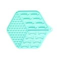 thumbnail image 1 of Dog Lick Pad, Mat, Dog Licking Mat Training Slow Feeder Green, 1 of 8