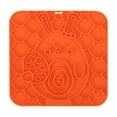 thumbnail image 1 of Dog Lick Plate Pet Licking Mat Silicone Suction Cup Licking Slow Feeding Mat, Non-Toxic Food-Grade Silicone With Powerful Suction Cups For Anti-Slip Stability, Choking Prevention, 1 of 4