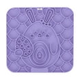 thumbnail image 1 of Dog Lick Plate Pet Licking Mat Silicone Suction Cup Licking Slow Feeding Mat, Non-Toxic Food-Grade Silicone With Powerful Suction Cups For Anti-Slip Stability, Choking Prevention, 1 of 4