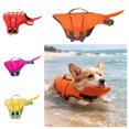 thumbnail image 1 of Dog Life Jacket High Flotation Puppy Safety Vest for Swimming Boating, Dog Swim Vest Reflective Water Vest Pet Life Preserver with Rescue Handle, 1 of 10