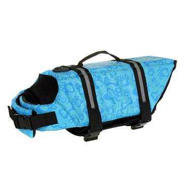 Dog Life Jacket Outdoor Safety Clothes with reflective stripe Life Vest Swimming Preserver Rescue Pet Life Vest Harness For Small Medium Large Dogs(XXS-2XL)