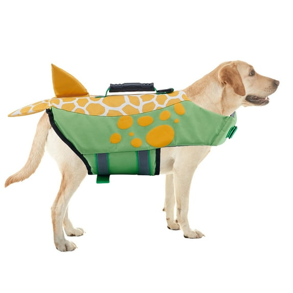 Dog Life Jacket Vest for Swimming Boating, Small Swim Vests with Chin Float/Reflective Stripe/Rescue Handle