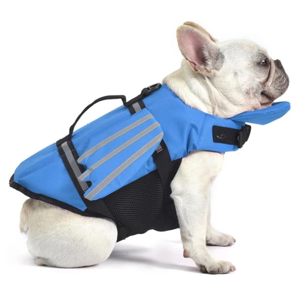 Dog Life Jacket with Chin Float, Front Float Vest with Chin Support for Swimming Pool and Boating