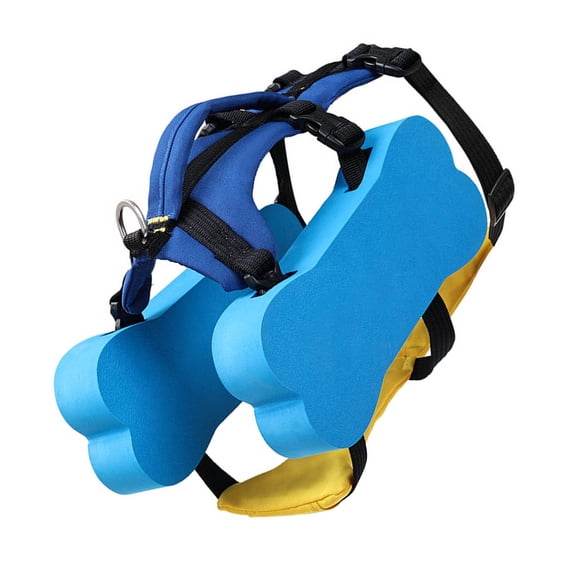 Dog Life Preservers Swimsuit Dog Life Vest Adjustable Belt Flotation Device Safety Swimsuit for Swimming Boating