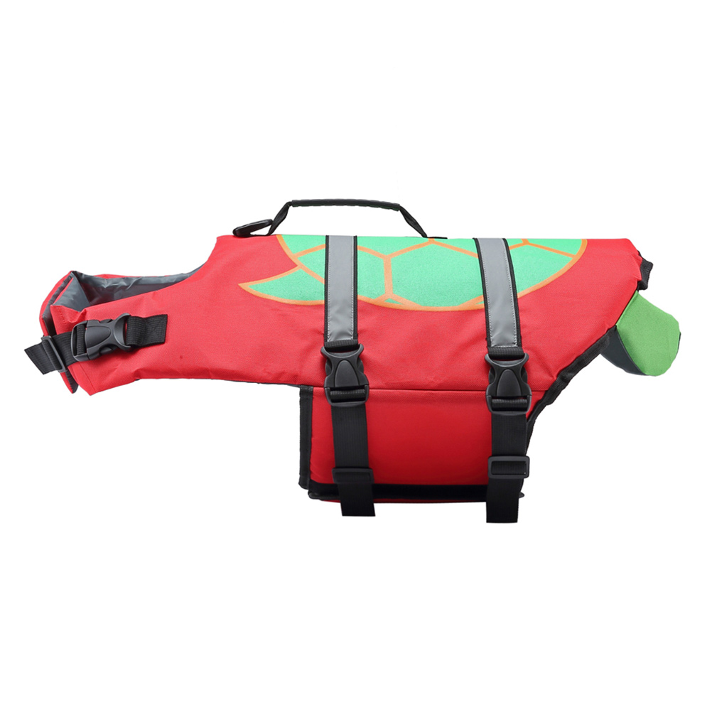 Dog Life Vest Adjustable Puppy Safety Vest Life Preserver with