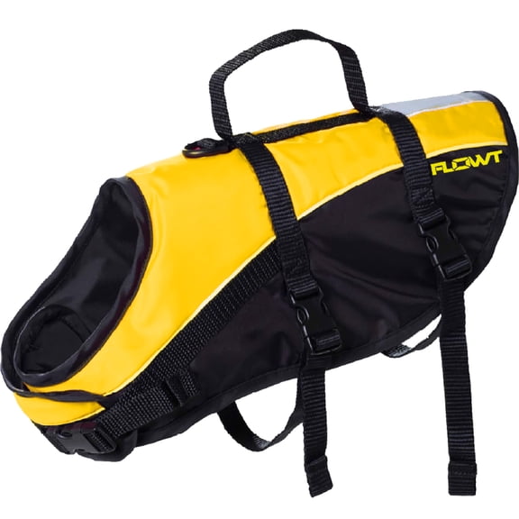 Dog Life Vest - Yellow; Large