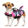 thumbnail image 1 of Dog Life Vest for Hot Summer Pool Swimming & Boating Suit with Handle LifeSaver Safety Swimsuit with Handle, 1 of 10