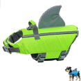 thumbnail image 1 of Dog Life Vests, Dogs Floats for Swimming, Boat, Pool, Ripstop Dog Life Jacket with High Buoyancy and Lift Handle for Small and Medium Breeds,Dark Green,XL, 1 of 9