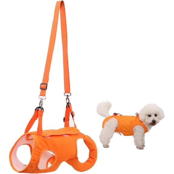 Dog Lift Harness Adjustable Full-Body Dog Harness with Handles for Senior Dogs with Joint Injuries/Disabilities