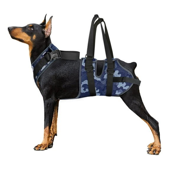 Dog Lift Harness,Dog Sling for Large Dogs Hind Leg Support for Back Legs to Lift Dogs Rear Assist,Aid Senior Dogs,Back Leg Injuries,ACL Rehabilitation XL