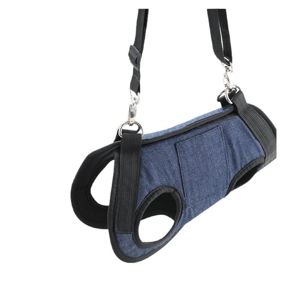 Dog Lift Harness for Medium Small,Dog Support Vest Harness for Back Legs with Handles,Adjustable Dog Lift Sling Carrier for Senior, Disabled, Joint Injuries, Arthritis, Loss of Stability DogsM
