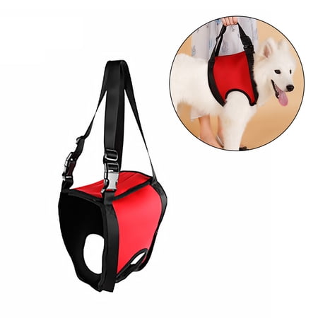 Dog Lift Harness Patches Reusable Walking Aid Adjustable Legs Strap Pet Walking Support Dog Harness Walking Aids L Front leg