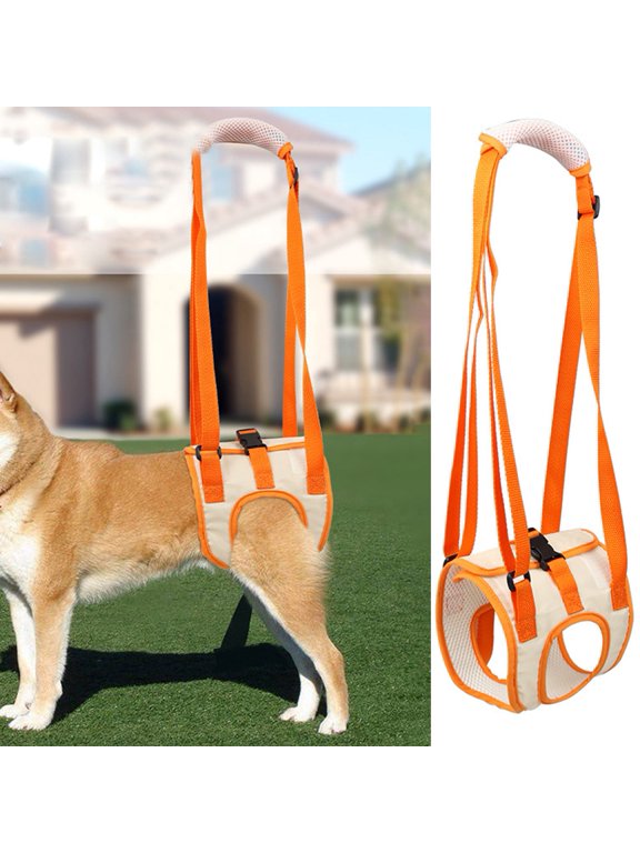 Dog Lift Harness Pet Rear Support Aid for Weak Rear Legs, Veterinarian Approved Dog Handicap Harness Help for Small Medium Large Dogs, Straps for Old, Disabled, Joint Injuries