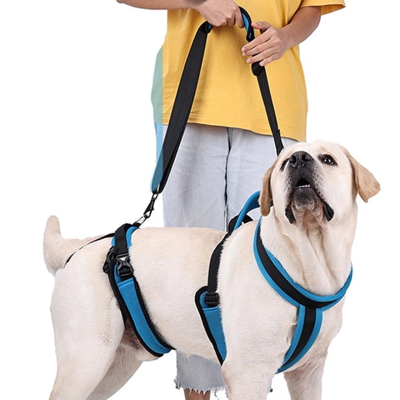 Dog Lift Harness Support Assist Band with Handle Accessories Auxiliary for Elderly Animals Rear Legs Back Hip Old Dogs Full Body Walking M