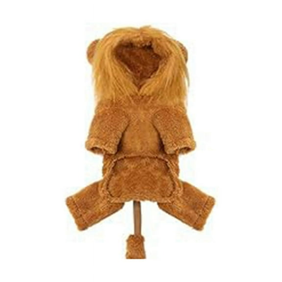 Dog Lion Costume Pet Clothes for Party Simulation Pets Outfits Cosplay Hoodie Cat