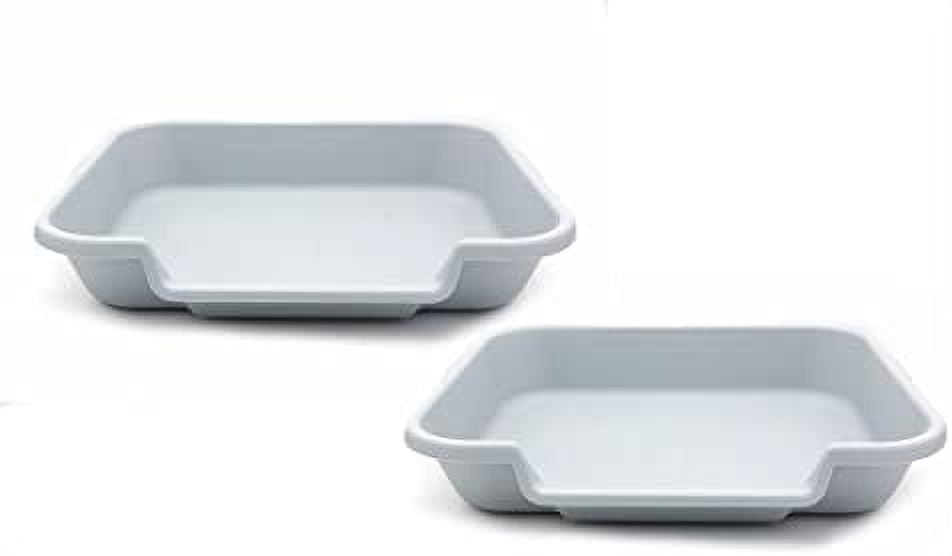 Dog Litter Box, Large Size, Gray, & Pet Safe Puppy Litter Box, Indoor