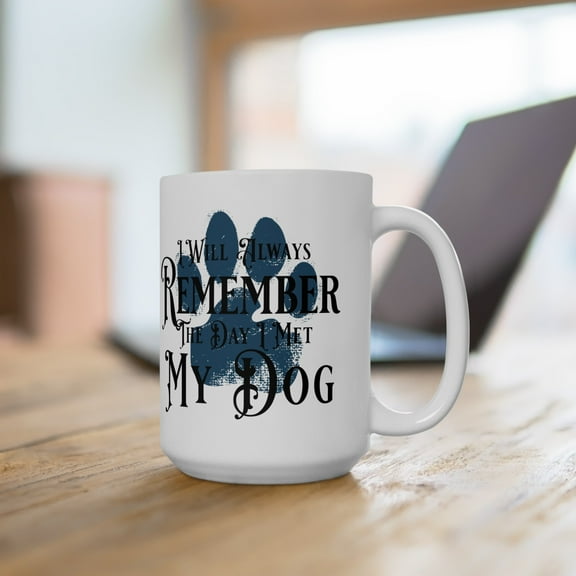 Dog Lover Ceramic Coffee Mug, 11oz or 15 oz, Hot or Cold Drinks