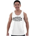 thumbnail image 1 of Dog Lover Evolution Funny Pet Owner Tank Top T Shirts Men Women Brisco Brands M, 1 of 5
