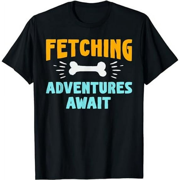 Dog Lover Fetching Adventure Dogs Owner Pet Animals Graphic T-Shirt
