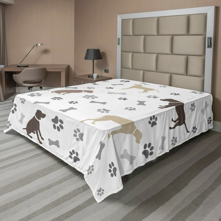 Paw print bed sheets hotsell
