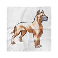 thumbnail image 1 of Dog Lover Head Scarf, German Mastiff Dog, Head Wrap, 3 Sizes, by Ambesonne, 1 of 2