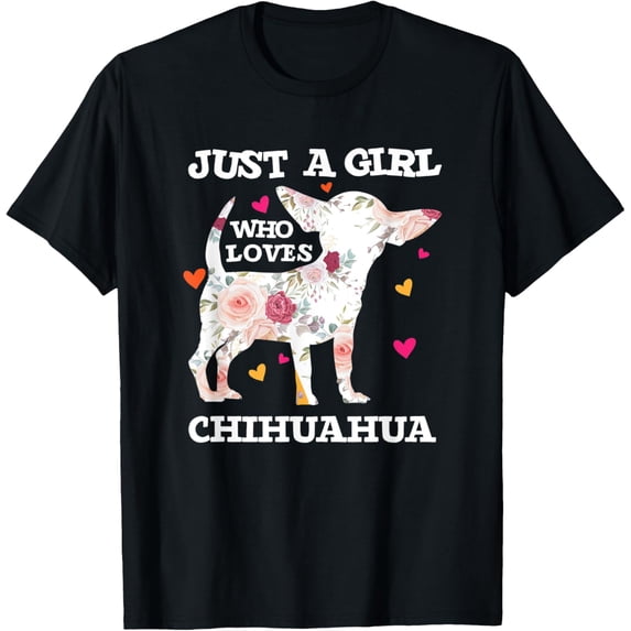 Dog Lover Motive - Chihuahua clothes for Dog Owner Chihuahua T-Shirt men and women can wear, black, white, gifts