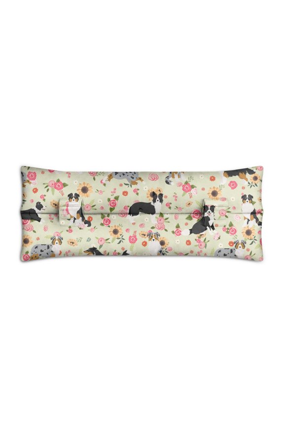 Dog Lovers Post Surgery Seatbelt Pillow - Soft Mastectomy Cushion for Car - Heart Surgery Recovery Pillow with Paw Print