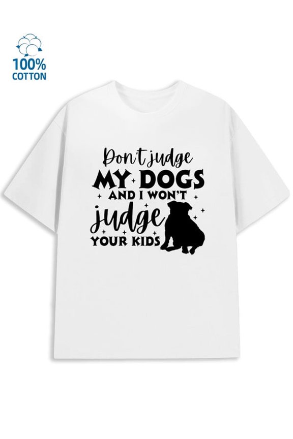 Dog Lovers Tee for men animal 180G Cotton white sharks funny Casual Unisex Shirt Graphic Tee tshirts Fashion Unisex Shirt Printed tshirts Fashion Unisex Shirt