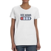 Dog Mama Petparent Shaped T-Shirt Women -Smartprints Designs, Female Large