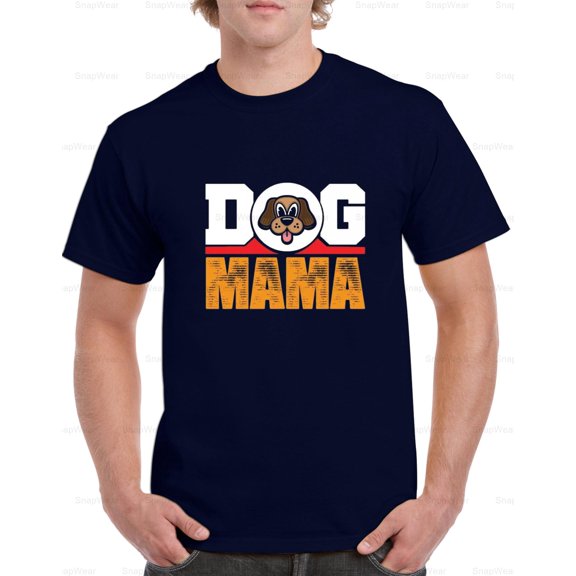 Dog Mama Vintage Pet Owner Mother Canine Love Best Friend Cute T-Shirt Unisex, up to 5XL