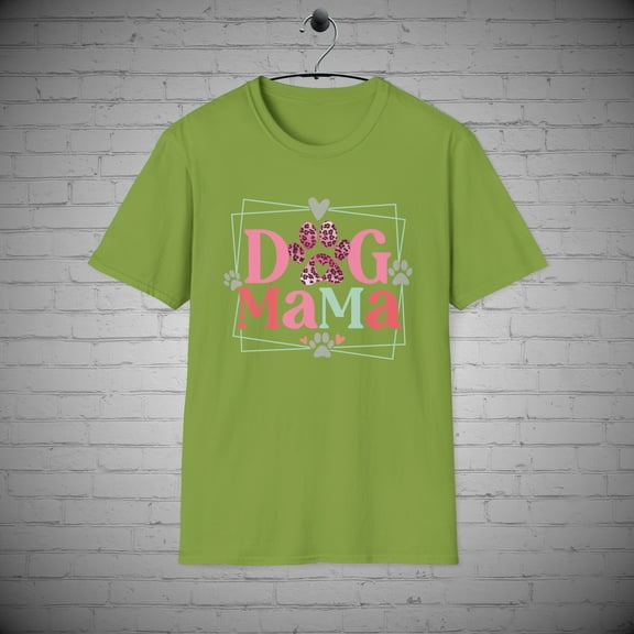 Dog Mama t-shirt, Dog lover apparel, Fur mom tee, Pet Lovers Gift
