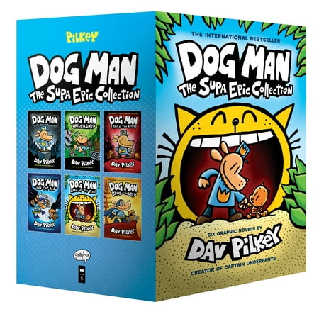 Dog Man 1-6: The Supa Epic Collection: From the Creator of C