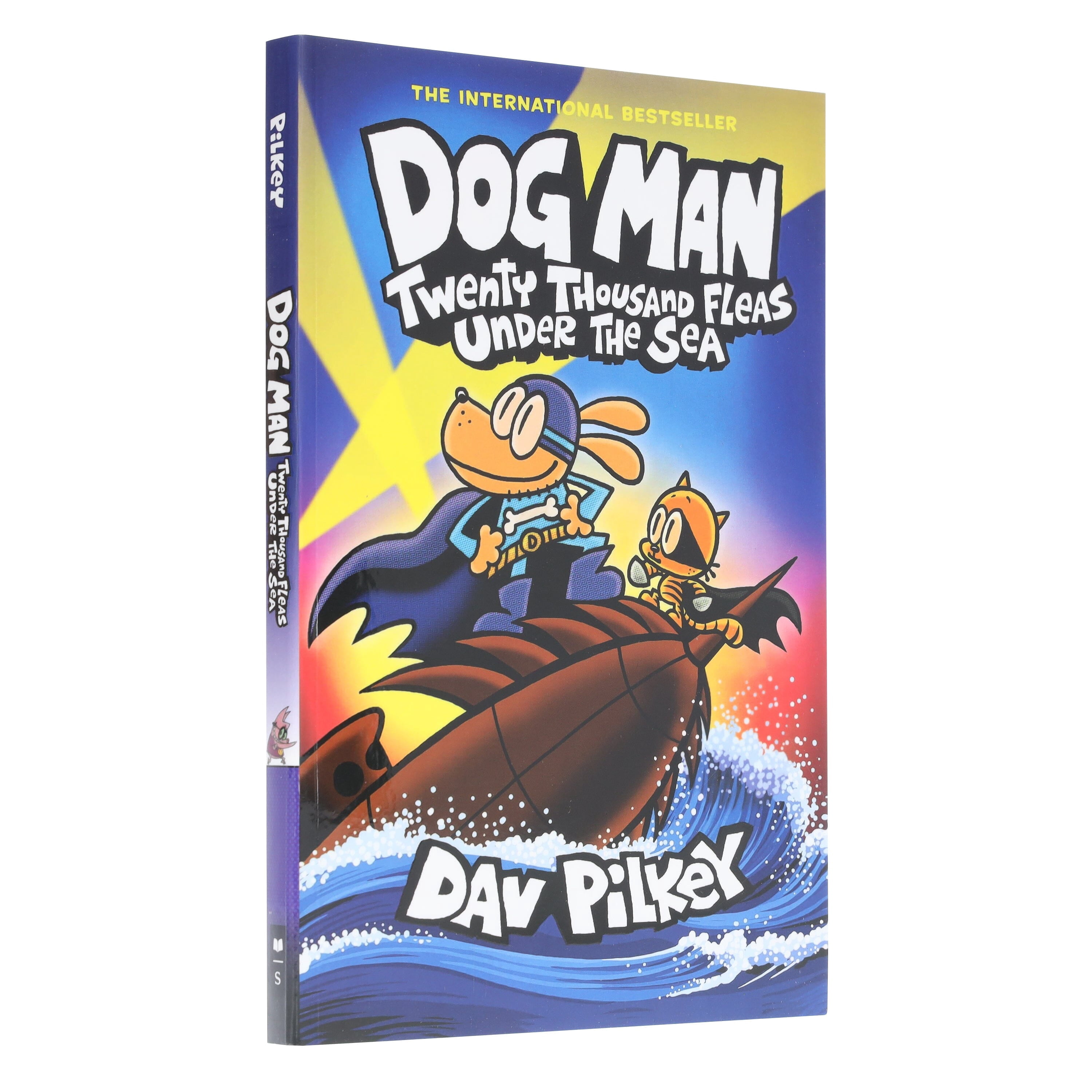 Dog Man ドッグマン11巻　英語洋書　 新品未使用　ハードカバー Dog Man 11: Twenty Thousand Fleas Under the Sea (PB) Dav Pilkey