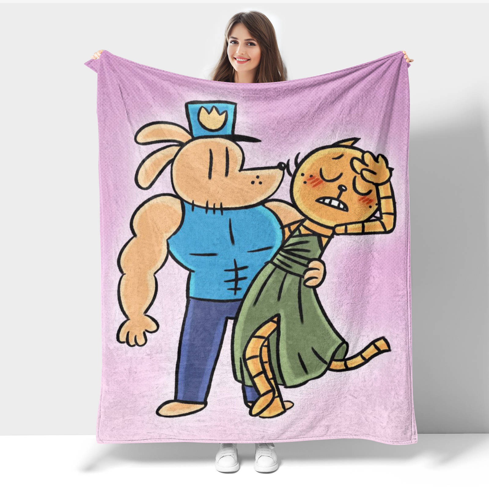 Dog Man 50IN*40IN Blanket - Walmart.com