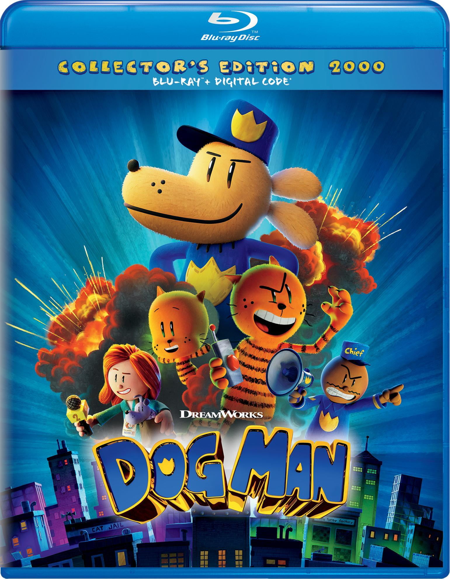 Walmart Black Friday Deals 2025 Dog Man (Blu-ray + Digital Copy), Family, DreamWorks
