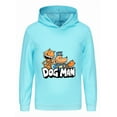 thumbnail image 1 of Dog Man & Cat Characters Kids Hoodie – Fun Comic Group Graphic Top for Boys & Girls, 1 of 4