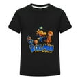 thumbnail image 1 of Dog Man & Cat Friend Lineup Kids Boys Girls T-Shirt – Colorful Comic Tee Top with Fun Design, 1 of 4