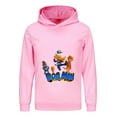 thumbnail image 1 of Dog Man & Cat Friends Lineup Kids Hoodie – Colorful Comic Sweatshirt for Boys & Girls, 1 of 4