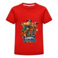 thumbnail image 1 of Dog Man Comic Explosion Design Shirt – Boys Girls Kids T-Shirt Graphic Tee Top with Heroic Comic Vibe, 1 of 4